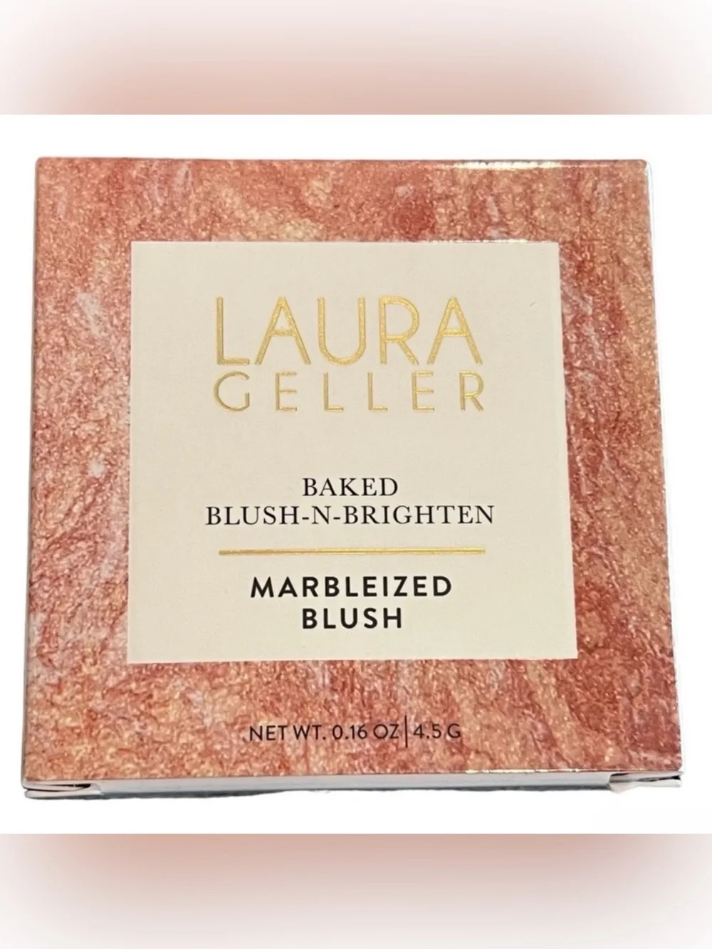 Laura Geller Baked Blush N Brighten Marbleized Blush Color Tropic Hues NWT